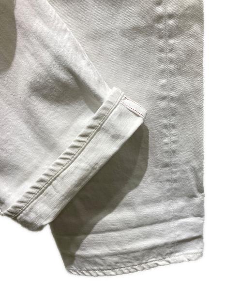 RRL（ダブルアールエル）RRL (ダブルアールエル) セルビッチデニムパンツ ホワイト サイズ:32の古着・服飾アイテム