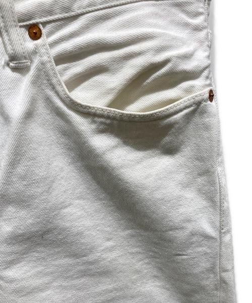 RRL（ダブルアールエル）RRL (ダブルアールエル) セルビッチデニムパンツ ホワイト サイズ:32の古着・服飾アイテム
