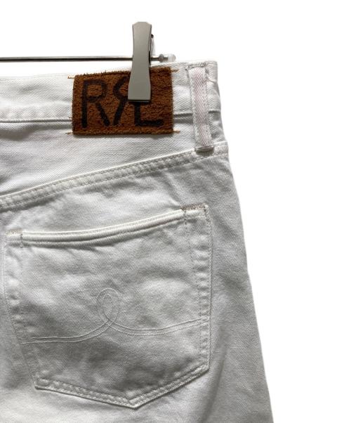 RRL（ダブルアールエル）RRL (ダブルアールエル) セルビッチデニムパンツ ホワイト サイズ:32の古着・服飾アイテム