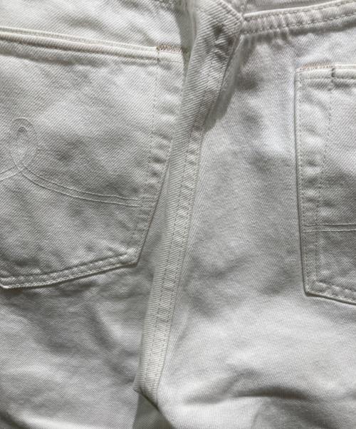 RRL（ダブルアールエル）RRL (ダブルアールエル) セルビッチデニムパンツ ホワイト サイズ:32の古着・服飾アイテム