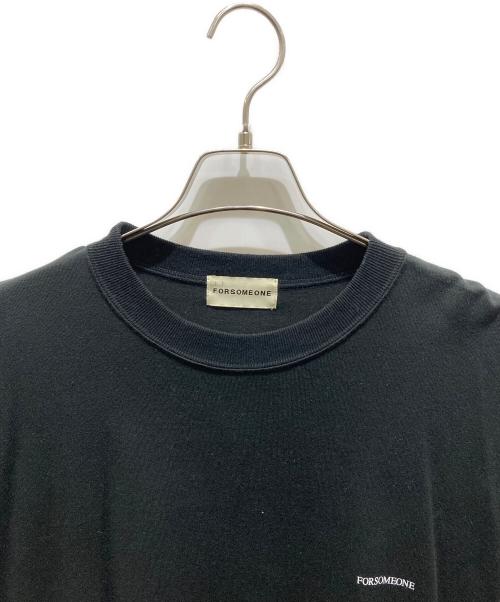 FORSOMEONE（フォーサムワン）FORSOMEONE (フォーサムワン) プリントTシャツ ブラック サイズ:46の古着・服飾アイテム