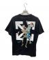 OFFWHITE (オフホワイト) プリントTシャツ ブラック サイズ:L：9000円