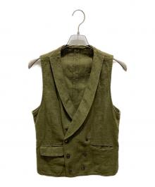 GABRIELE PASINI（ガブリエレパジーニ）の古着「ダブルジレ」｜カーキ