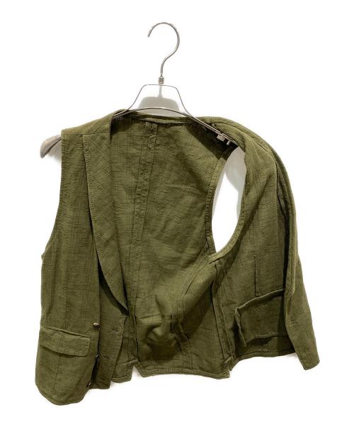 GABRIELE PASINI（ガブリエレパジーニ）GABRIELE PASINI (ガブリエレパジーニ) ダブルジレ カーキ サイズ:46の古着・服飾アイテム