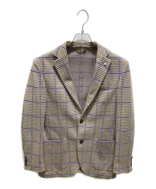 L.B.M.1911（エルビーエム1911）L.B.M.1911 (エルビーエム1911) 2Bテーラードジャケット ブラウン サイズ:46の古着・服飾アイテム