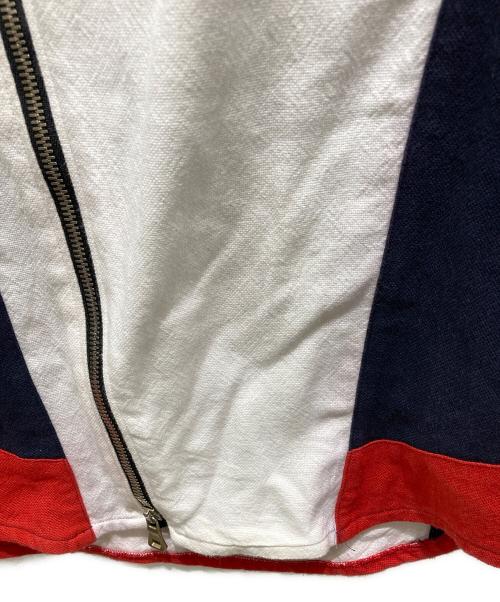 BALMAIN（バルマン）BALMAIN (バルマン) ライダースジャケット ネイビー サイズ:38の古着・服飾アイテム