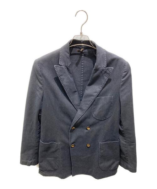 LABORATORI（ラボラトリー）LABORATORI (ラボラトリー) ダブルジャケット ブラック サイズ:46の古着・服飾アイテム