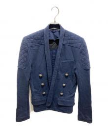 BALMAIN（バルマン）の古着「スペンサージャケット」｜ネイビー