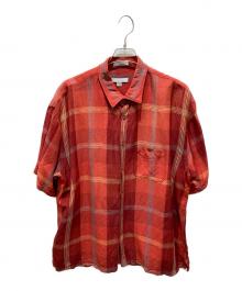 GEOFFREY BEENE（ジェフリー・ビーン）の古着「チェックシャツ」｜レッド
