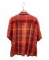 GEOFFREY BEENE (ジェフリー・ビーン) チェックシャツ レッド サイズ:XL：4000円