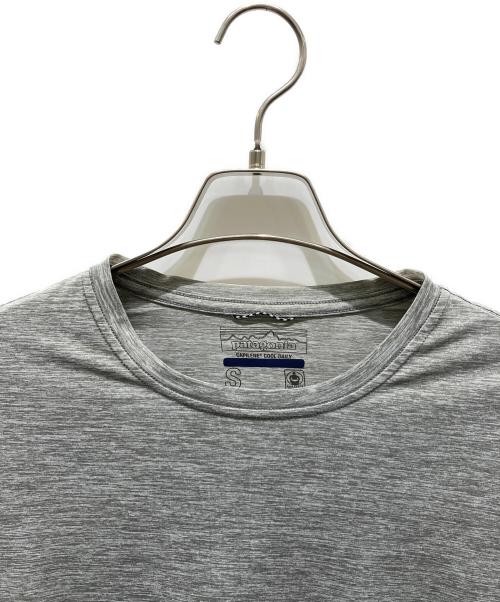 Patagonia（パタゴニア）Patagonia (パタゴニア) キャプリーン・クール・デイリー・シャツ グレー サイズ:Sの古着・服飾アイテム