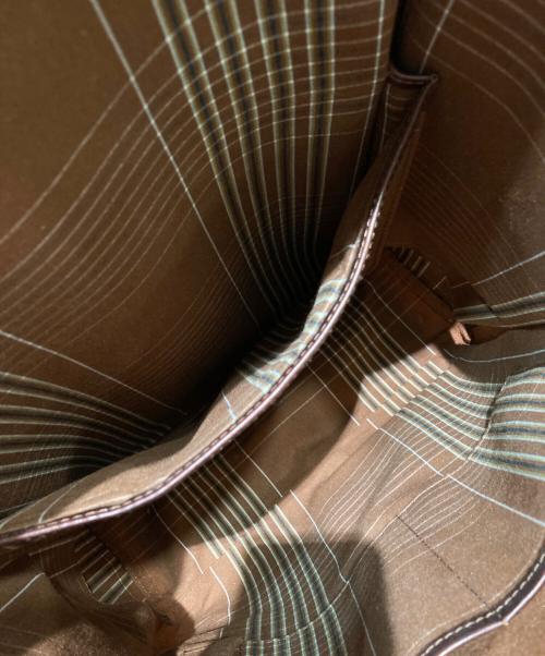 MOTHERHOUSE（マザーハウス）MOTHERHOUSE (マザーハウス) アンティークスクエアバックパック ブラウンの古着・服飾アイテム