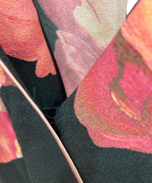 DOLCE & GABBANA（ドルチェ＆ガッバーナ）DOLCE & GABBANA (ドルチェ＆ガッバーナ) 花柄ワンピース ブラック サイズ:36の古着・服飾アイテム