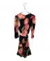 DOLCE & GABBANA (ドルチェ＆ガッバーナ) 花柄ワンピース ブラック サイズ:36：14000円