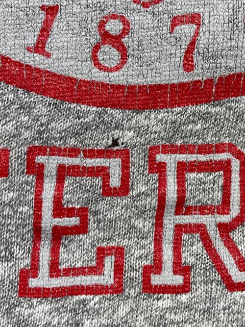 Champion（チャンピオン）Champion (チャンピオン) プリントTシャツ グレー サイズ:Lの古着・服飾アイテム