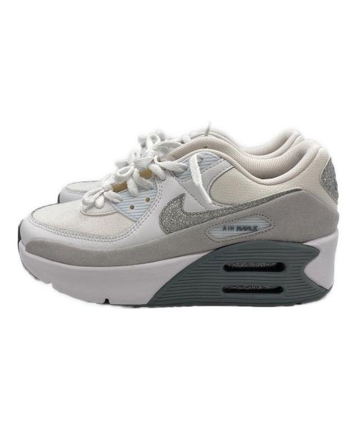 NIKE（ナイキ）NIKE (ナイキ) WMNS AIR MAX 90 LV8 ホワイト サイズ:24.5㎝の古着・服飾アイテム
