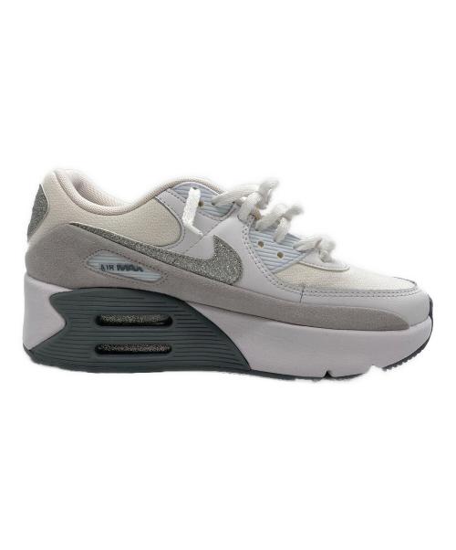 NIKE（ナイキ）NIKE (ナイキ) WMNS AIR MAX 90 LV8 ホワイト サイズ:24.5㎝の古着・服飾アイテム