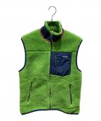 Patagoniaパタゴニア）の古着「クラシックレトロX フリースベスト」｜グリーン