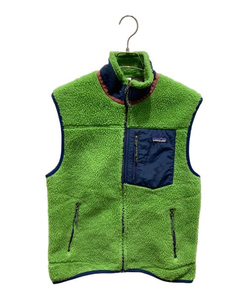 Patagonia（パタゴニア）Patagonia (パタゴニア) クラシックレトロX フリースベスト グリーン サイズ:Mの古着・服飾アイテム