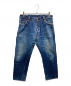 EVISUエヴィス）の古着「戒カモメプリントデニムパンツ」｜インディゴ