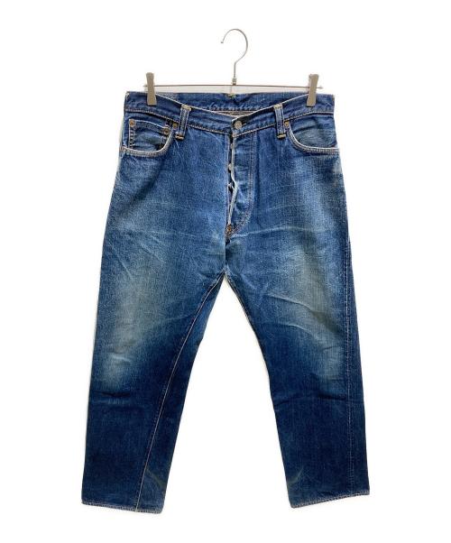 EVISU（エヴィス）EVISU (エヴィス) 戒カモメプリントデニムパンツ インディゴ サイズ:36の古着・服飾アイテム