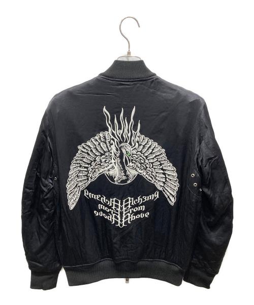 DIESEL（ディーゼル）DIESEL (ディーゼル) ボンバージャケット ブラック サイズ:Sの古着・服飾アイテム