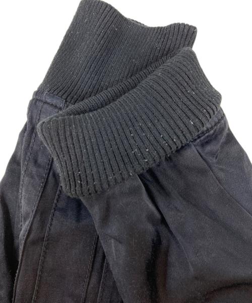 DIESEL（ディーゼル）DIESEL (ディーゼル) 刺繍ボンバージャケット ブラック サイズ:Sの古着・服飾アイテム