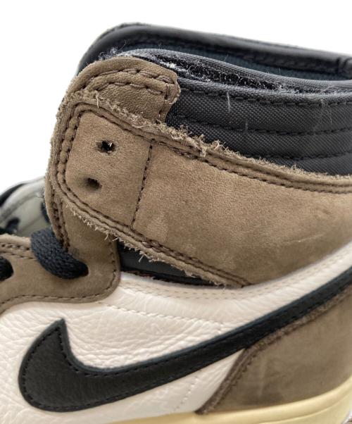 NIKE（ナイキ）NIKE (ナイキ) Travis Scott (トラヴィス・スコット) ハイカットスニーカー ブラウン サイズ:27.5㎝の古着・服飾アイテム