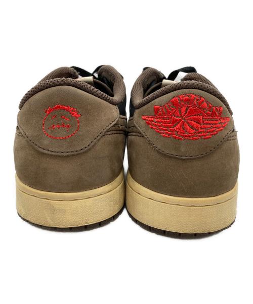 NIKE（ナイキ）NIKE (ナイキ) Travis Scott (トラヴィス・スコット) ローカットスニーカー ブラウン サイズ:27.5㎝の古着・服飾アイテム