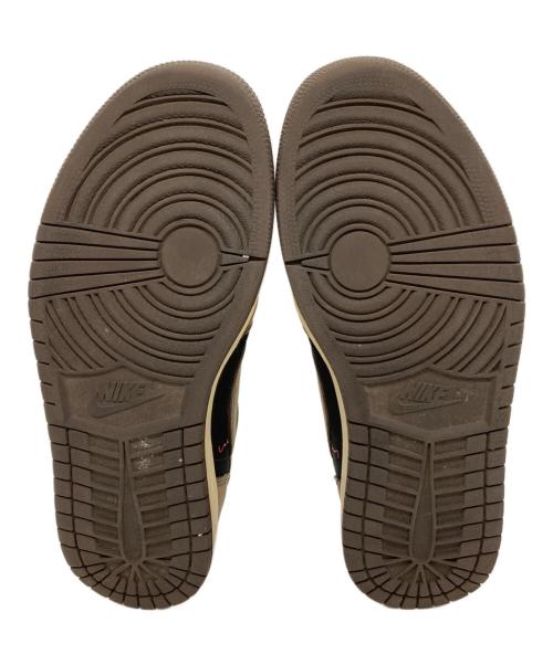 NIKE（ナイキ）NIKE (ナイキ) Travis Scott (トラヴィス・スコット) ローカットスニーカー ブラウン サイズ:27.5㎝の古着・服飾アイテム