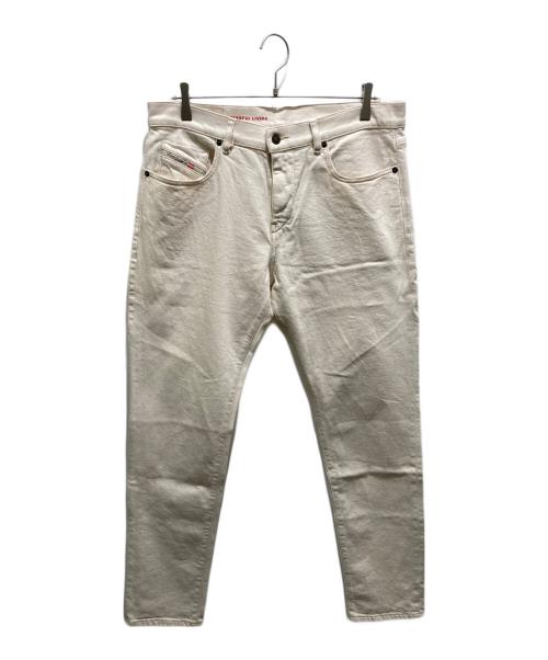 DIESEL（ディーゼル）DIESEL (ディーゼル) D-STRUKT デニムパンツ ベージュ サイズ:34の古着・服飾アイテム