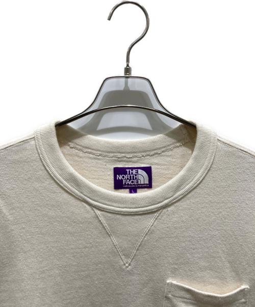 THE NORTHFACE PURPLELABEL（ザ・ノースフェイス パープルレーベル）THE NORTHFACE PURPLELABEL (ザ・ノースフェイス パープルレーベル) Field Long Sleeve Pocket Tee ベージュ サイズ:Lの古着・服飾アイテム