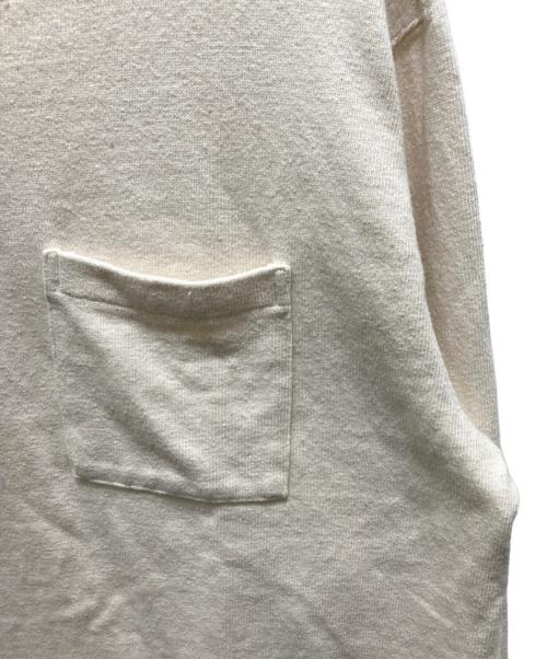 THE NORTHFACE PURPLELABEL（ザ・ノースフェイス パープルレーベル）THE NORTHFACE PURPLELABEL (ザ・ノースフェイス パープルレーベル) Field Long Sleeve Pocket Tee ベージュ サイズ:Lの古着・服飾アイテム