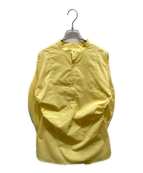 Ameri（アメリ）Ameri (アメリ) BALLOON SLEEVE SHAPE SHIRT イエロー サイズ:Fの古着・服飾アイテム
