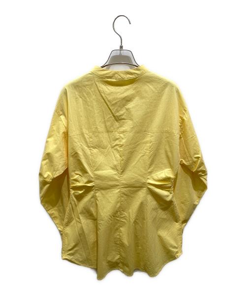 Ameri（アメリ）Ameri (アメリ) BALLOON SLEEVE SHAPE SHIRT イエロー サイズ:Fの古着・服飾アイテム
