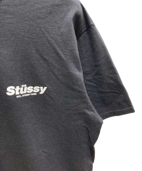 stussy（ステューシー）stussy (ステューシー) Rabbit Hole Tee ブラック サイズ:Lの古着・服飾アイテム