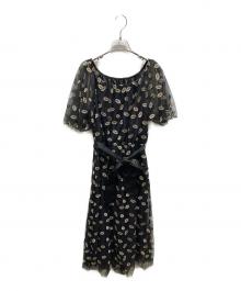 GRACE CLASS（グレースクラス）の古着「チュールドレス」｜ブラック