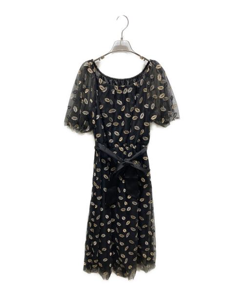 GRACE CLASS（グレースクラス）GRACE CLASS (グレースクラス) チュールドレス ブラック サイズ:36の古着・服飾アイテム