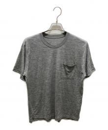 山と道（ヤマトミチ）の古着「100% Merino Light Crew Neck Pocket」｜グレー