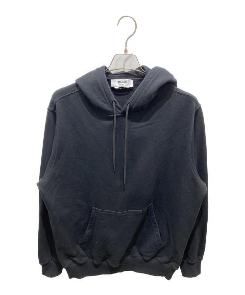 MSGM（エムエスジーエム）MSGM (エムエスジーエム) プルオーバーパーカー ブラック サイズ:Sの古着・服飾アイテム