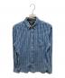 RRL（ダブルアールエル）の古着「BDチェックシャツ」｜ブルー