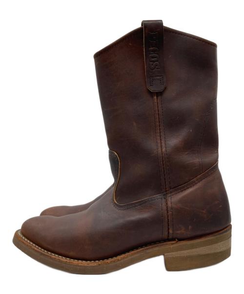 RED WING（レッドウィング）RED WING (レッドウィング) PECOSBOOTS（ペコスブーツ） ブラウン サイズ:US7.5の古着・服飾アイテム