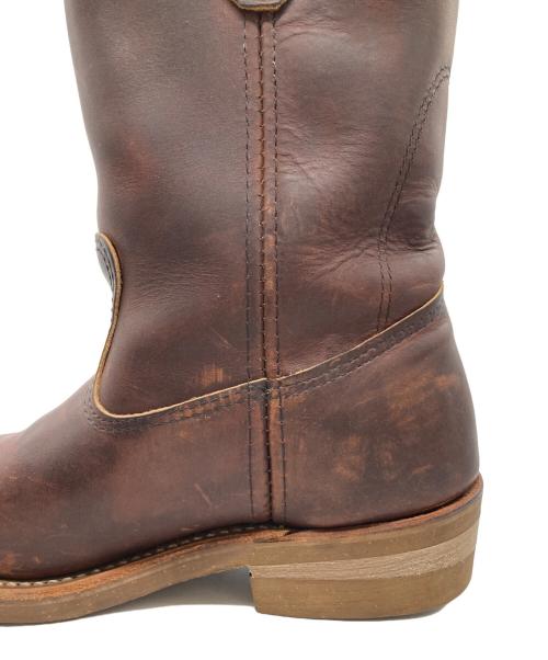 RED WING（レッドウィング）RED WING (レッドウィング) PECOSBOOTS（ペコスブーツ） ブラウン サイズ:US7.5の古着・服飾アイテム