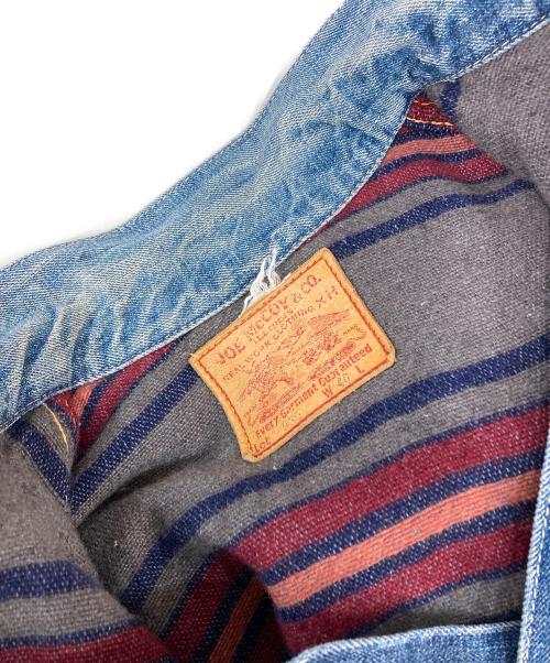 JOE McCOY’S（ジョーマッコイ）JOE McCOY’S (ジョーマッコイ) ブランケットデニムジャケット インディゴ サイズ:40の古着・服飾アイテム