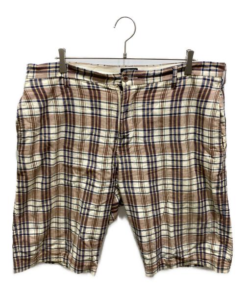 stussy（ステューシー）stussy (ステューシー) ハーフパンツ ブラウン サイズ:36の古着・服飾アイテム