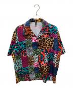 LIANGXILINリアンキリン）の古着「アニマル柄オープンカラーシャツ」｜マルチカラー