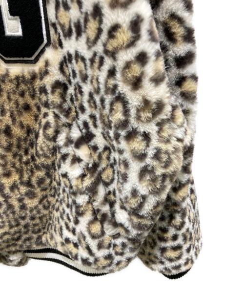 LEGENDA（レジェンダ）LEGENDA (レジェンダ) LG Logo Fur Award Jacket ベージュ サイズ:記載なしの為実寸参照の古着・服飾アイテム