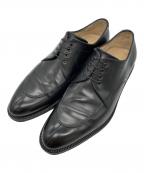 Salvatore Ferragamoサルヴァトーレ フェラガモ）の古着「Uチップシューズ」｜ブラック