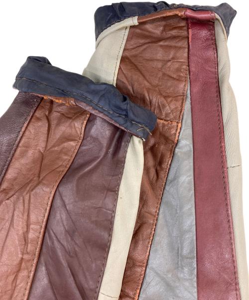 Sears（シアーズ）Sears (シアーズ) レザーコート ブラウン サイズ:記載無しの為実寸参照の古着・服飾アイテム