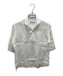 SHIPS（シップス）の古着「リネンカプリシャツ」｜ホワイト